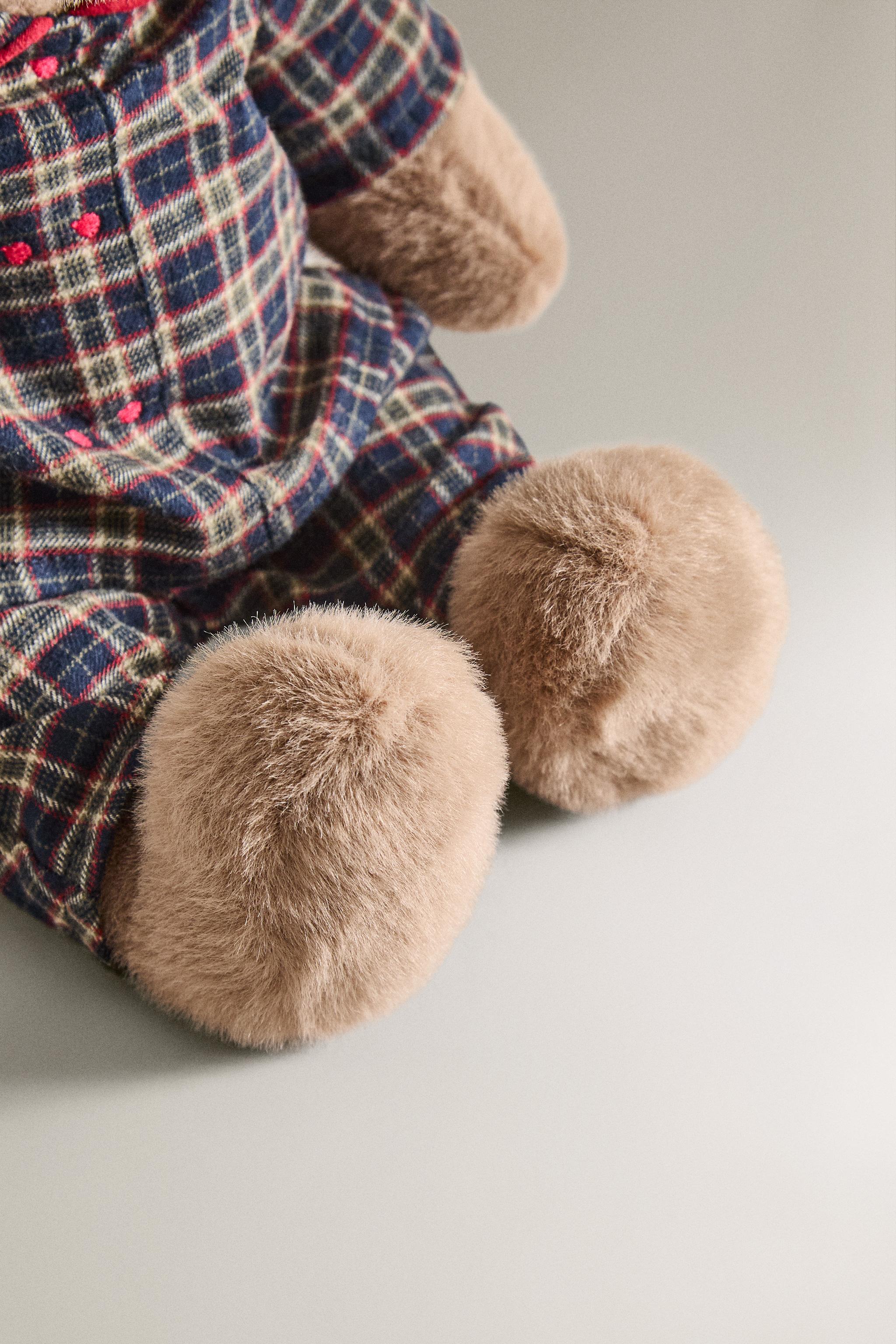 CHILDREN'S CHRISTMAS BEAR PLUSH TOY (38 CM)